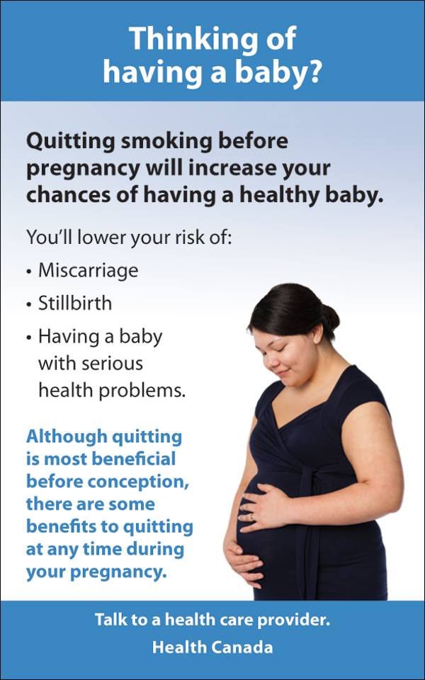 Quitting - interior message, pregnancy - eng